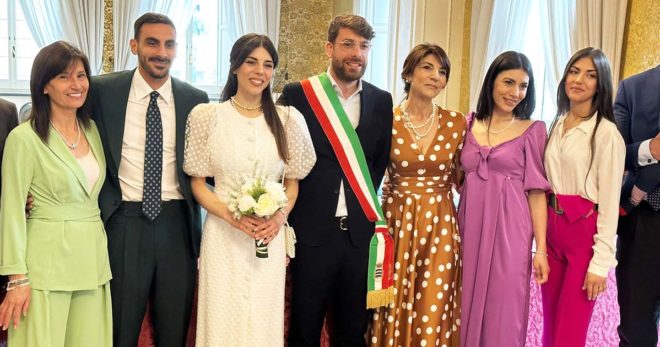 Sora: Davide Zappacosta e Camilla Morelli presto sposi. Oggi la promessa di matrimonio in Comune