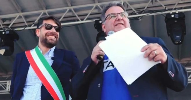 Luca Di Stefano in visita presso la popolosa comunità sorana del Canada