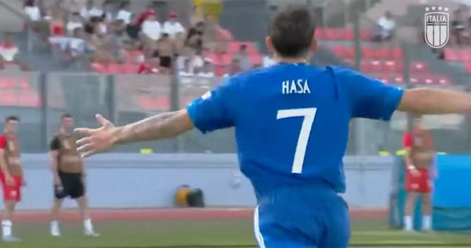 Luis Hasa gol: Italia Under 19 in semifinale grazie a “due sorani”