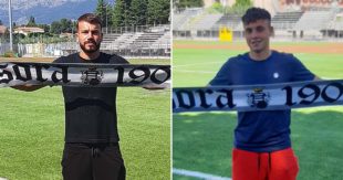 Calcio Serie D: altri due nuovi innesti per il Sora, un attaccante e un difensore