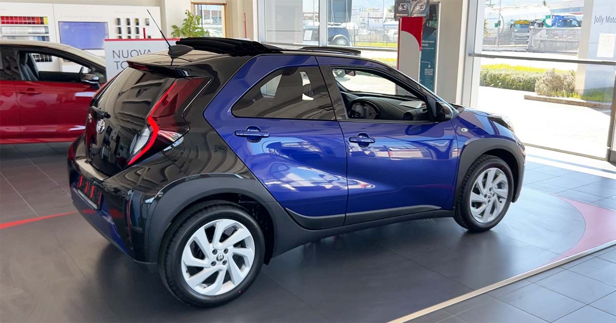 Toyota Aygo X: nuova, km 0, usata, a noleggio, in pronta consegna