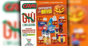 CRAI: prezzi ribassati su 500 prodotti. Il nuovo volantino