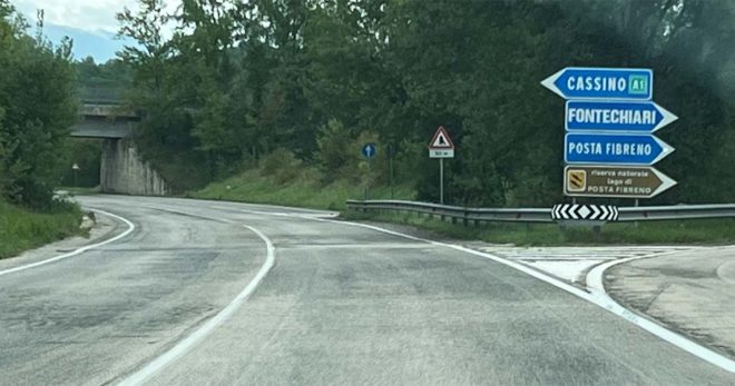 Superstrada Sora-Cassino: venerdì 22 dicembre riapre il tratto Atina-S. Elia