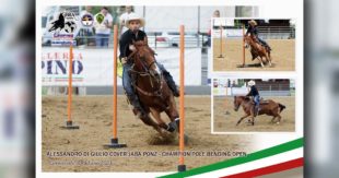 Equitazione, Pole Bending: il sorano Alessando Di Giulio vince il Campionato Ibra Libertas