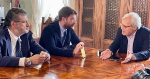 Vittorio Sgarbi in Comune a Sora