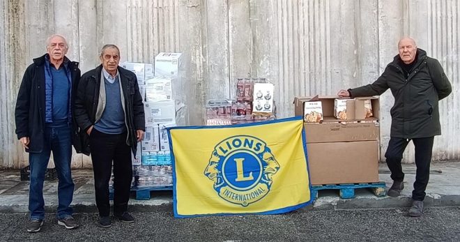 I Lions Sora-Isola-Arpino impegnati sui bisogni primari delle persone in difficoltà