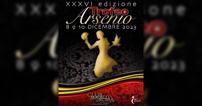 36° Trofeo Arsenio: Magicabula Sora al prestigioso evento organizzato dal Club Magico di Roma