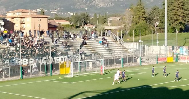 Calcio Serie D: tre punti di platino per il Sora