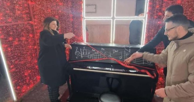 Sora: inaugurato in pieno centro storico il “public Piano”