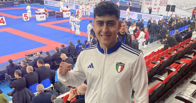 Guido Polsinelli campione d’Europa Under 21 di Karate