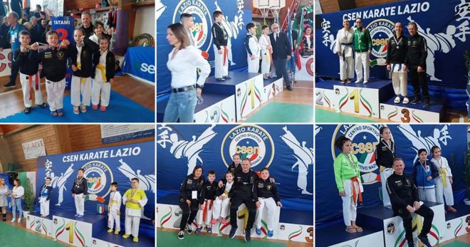 Intensa giornata di karate per la palestra del Maestro Rocca