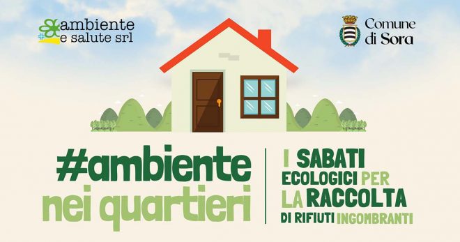 Sora: Sabato 20 luglio raccolta rifiuti ingombranti a San Giuliano