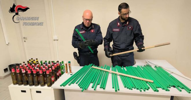 Sora-Avezzano: bastoni e bottiglie sul bus dei tifosi marsicani