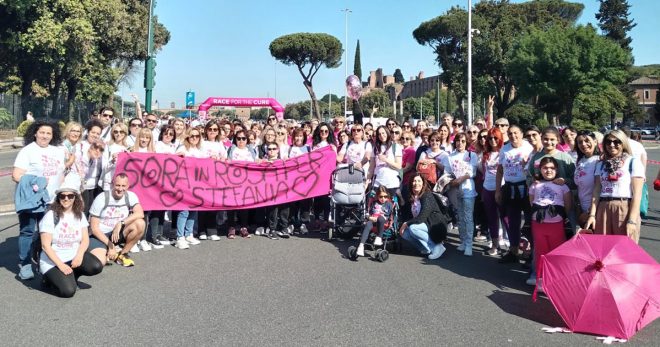 Race for the Cure 2024: “Sora in rosa per Stefania” a Roma con due autobus