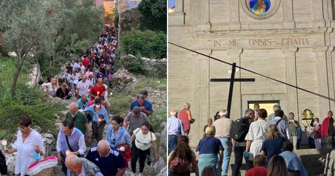 Sora: venerdì 31 maggio chiusura del Mese Mariano con tradizionale fiaccolata fino alla Madonna delle Grazie