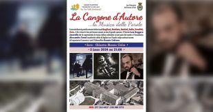 Sora: “La Canzone d’Autore… la Musica delle Parole”. Stasera alle 21:00 auditorium “V. De Sica”