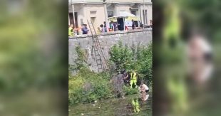 Sora: anziano si lancia nel Liri, salvato da un poliziotto e un carabiniere
