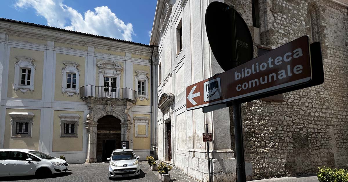Sora, biblioteca comunale: lavori al via per sicurezza e riaccreditamento regionale