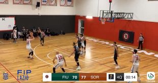 Basket: settima vittoria consecutiva della Pallacanestro Sora