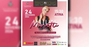 Atina: la scuola di musica “That’s All Folks MASE” e l’incontro di domenica 24 con Annalisa Minetti
