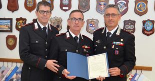 Isola del Liri: il congedo dell’Appuntato Scelto Q.S. Bruno Gabriele