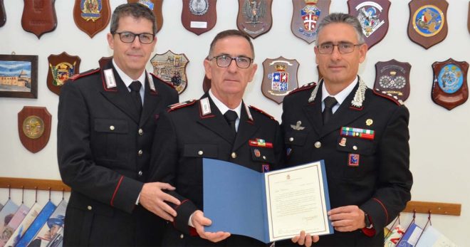 Isola del Liri: il congedo dell’Appuntato Scelto Q.S. Bruno Gabriele