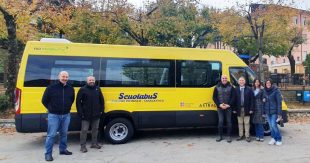 Picinisco e Casalattico: uno scuolabus elettrico per i bambini di asili ed elementari comunali