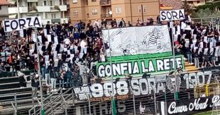 Calcio: Sora sconfitto a Recanati. Termoli passa a San Benedetto. Bianconeri di nuovo nei guai