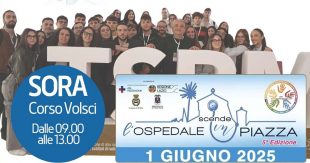 “L’Ospedale scende in piazza”: domenica 1° giugno a Sora parteciperanno anche i Tecnici Sanitari di Radiologia Medica