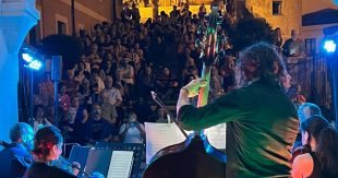 Musica e stelle nella Sora “romana”. successo per il concerto sulla scalinata della Cattedrale