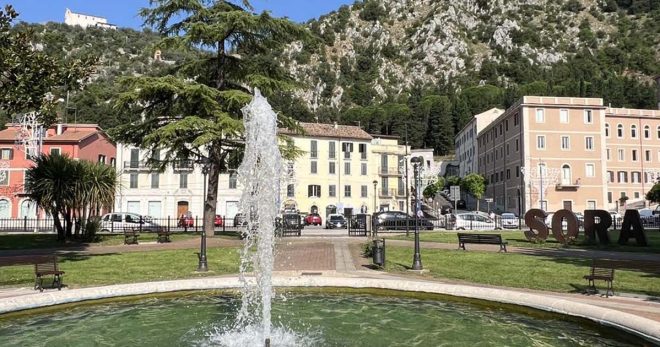 Sora: restaurato l’affresco dell’Immacolata nella cappella del Parco Santa Chiara
