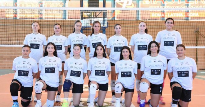 Olimpia Volley Sora pronta al debutto: entusiasmo e voglia di crescere per la nuova stagione
