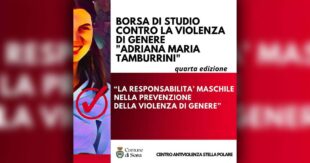 Sora: borsa di studio “Adriana Maria Tamburrini” sul ruolo maschile nella prevenzione della violenza di genere