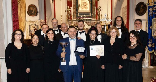 Sora, il Coro Voci Sparse vince il primo premio assoluto al Concorso Nazionale di Vallecorsa
