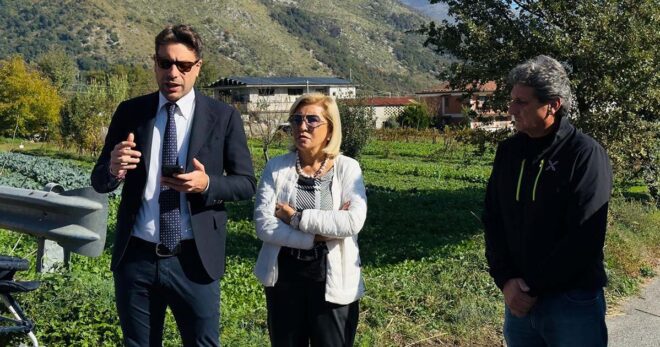 Sora, al via i lavori di messa in sicurezza della strada comunale di Grignano