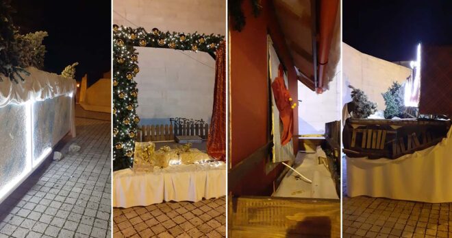 Sora: l’Associazione “Noi x San Rocco” amareggiata per i danni all’allestimento natalizio