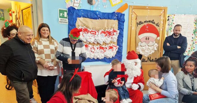 Sora, festa al Nido dei Sogni con la Colazione di Natale