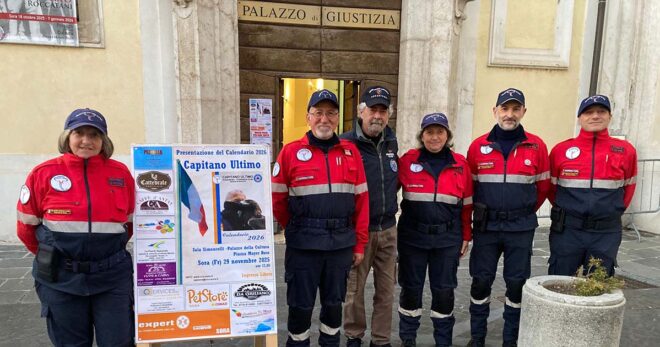 Sora, presentato il calendario Capitano Ultimo 2026 della sezione di Sora