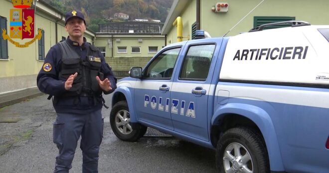 Sora, ordigno bellico in un’abitazione di Carnello: intervento degli artificieri, nessun pericolo per i residenti