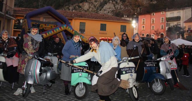 Sora, oggi la Befana a San Rocco: festa per bambini tra vespe, dolci e regali