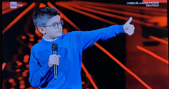 Sora: al via su Rai 1 “The Voice Kids 2026”: sul palco anche il sorano Francesco Halilaj