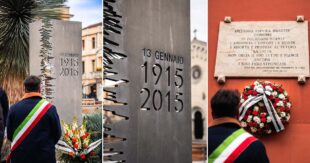 Sora ricorda il terremoto della Marsica del 13 gennaio 1915