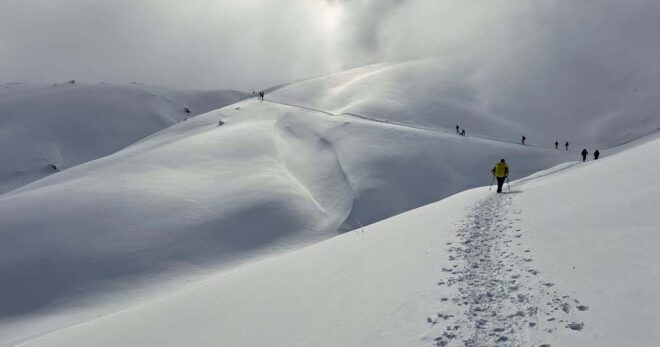 Sora, escursione invernale a Passo Godi: suggestiva ciaspolata tra neve e silenzio