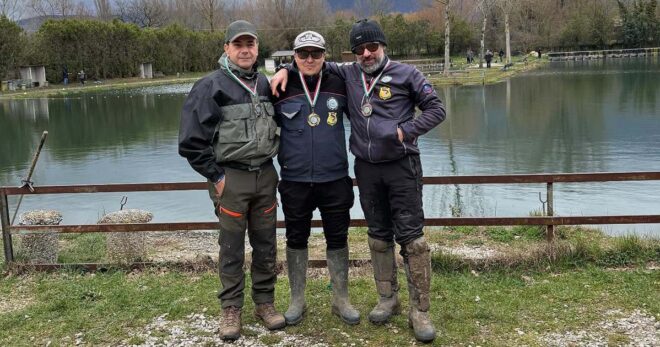 Sora, Francesco Tersigni primo all’Interprovinciale 2026 di pesca alla trota in lago