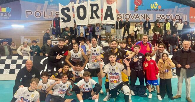 Volley, Sora: vittoria convincente al “PalaPanico” contro Pomigliano (3-1)