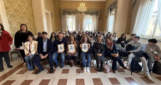 Sora, accoglienza in Comune per la delegazione francese di Ègletons in visita con il progetto Erasmus