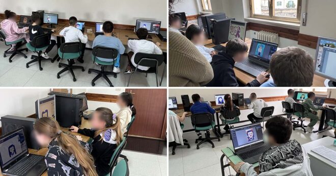 Sora, un anno senza suor Silvana: gli allievi della “De Mattias” ricordano la dirigente con dei ritratti digitali