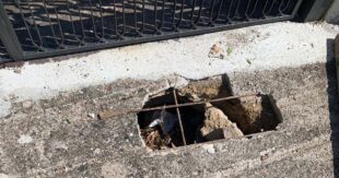 Sora, cedimento del terreno in via Valleradice dopo interventi sulla condotta idrica: segnalazioni senza esito