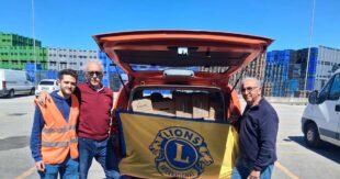 Sora-Isola del Liri-Arpino, il Lions club dona 250 chili di alimenti alle famiglie in difficoltà