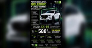 Mazda CX-60 Homura Plus AWD: guidala con noleggio lungo termine e 0 pensieri Mazda Rent. Solo da Jolly Auto